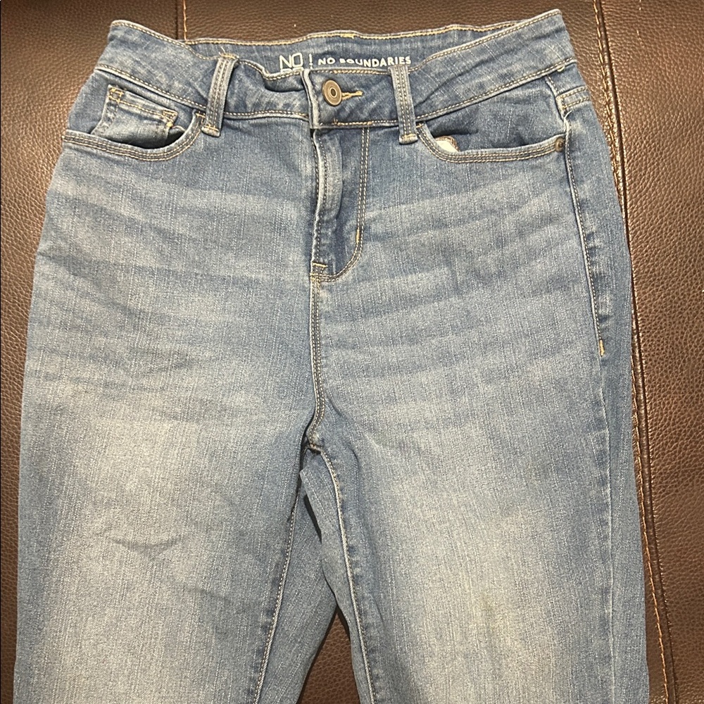 No Boundaries Women's Light Blue Skinny Jeans